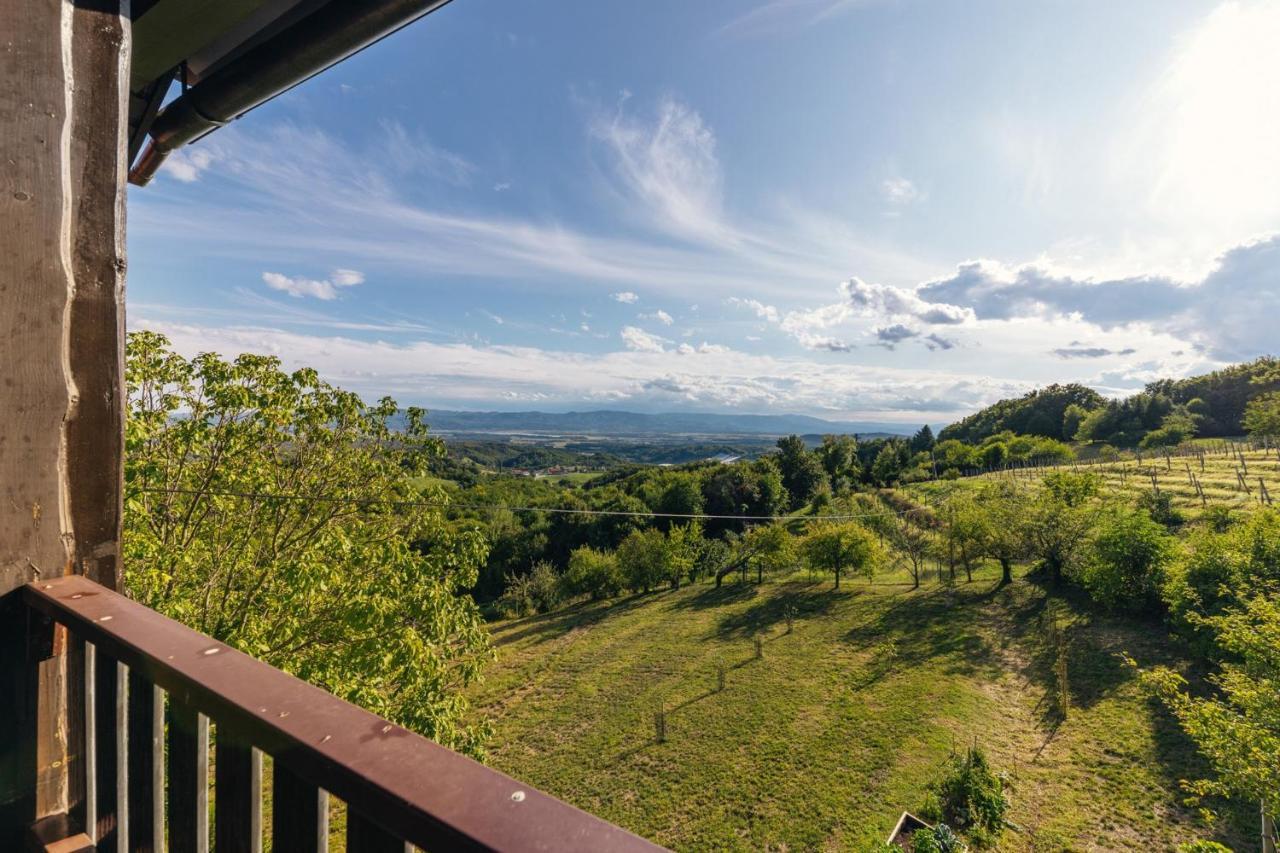 Cosy Hill Home Rucman With A Breathtaking View Zgornja Pohanca Kültér fotó